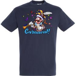 T-shirt Carnavalluh | Carnaval | Carnavalskleding Dames Heren | Navy | maat 3XL